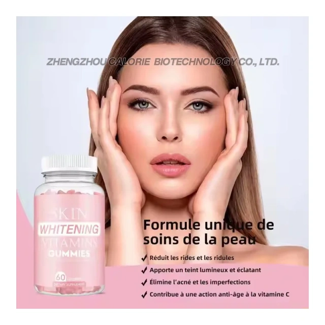 OEM Beautiful Health Products Smooth Hair and Skin Gummy Candy Premium Collagen Gummies for Skin