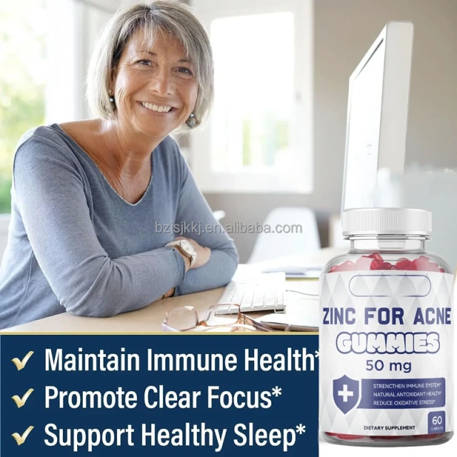 ZINC FOE ACNE GUMMIES Women's Whitening Spot Removal, and Acne Elimination