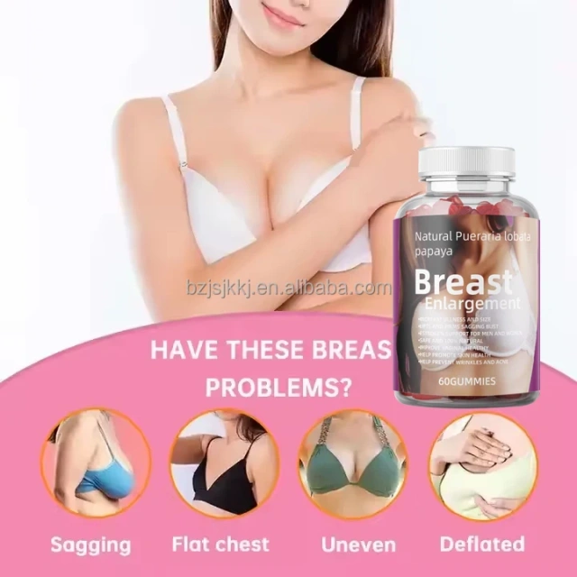Dietary Supplement Welnessways OEM Natural Breast Enlargement Gummies Breast Care Lifting and Firming Pills Enhancement DRINK