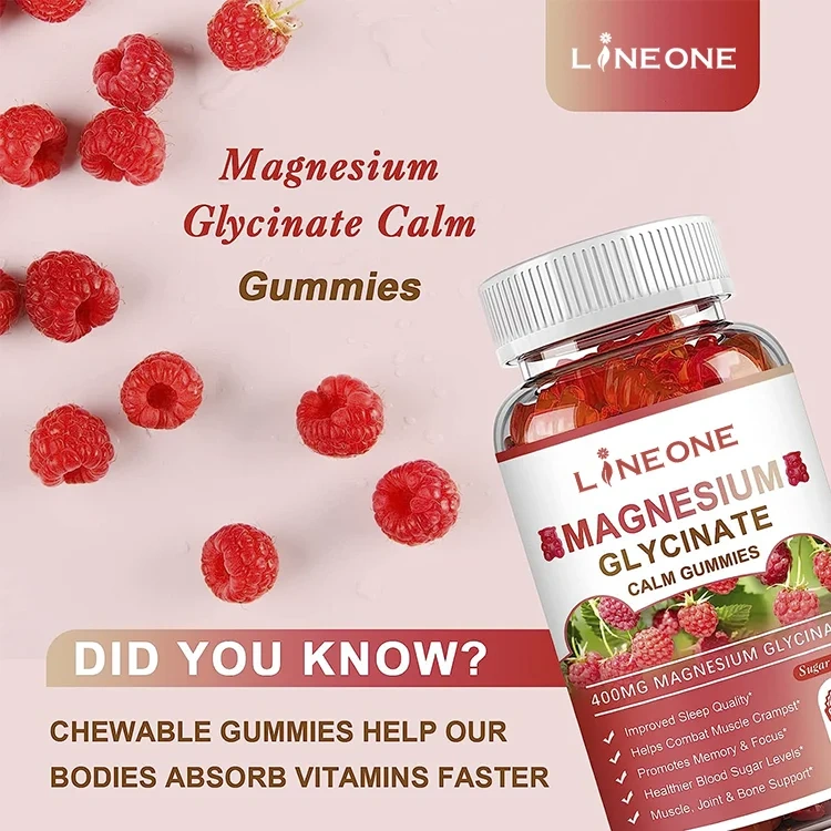 OEM Calcium Magnesium Zinc Vitamin D Threonate Complex Glycinate Magnesium Citrate Tablet Capsule Magnesium Glycinate Gummies
