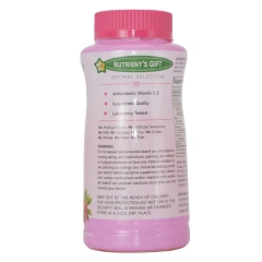 OEM ODM Strawberry Gummies With Vitamin for Women Supports Hair, Skin, and Nail Health Biotin Hair Nail Skin Growth Gummies