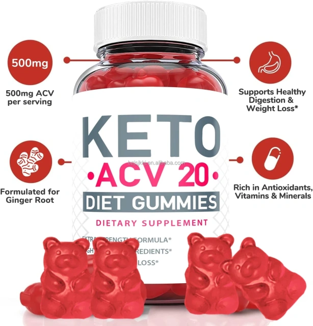OEM Sliming Pills Small Waistline Gummies ACV Keto  Gummies Gummy   Vegan KETO Supplement Weight Control