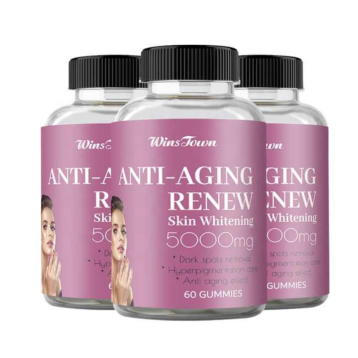 Private Label L Glutathiones Gummy Candy Health Care Supplement Skin Care Collagen Gummies