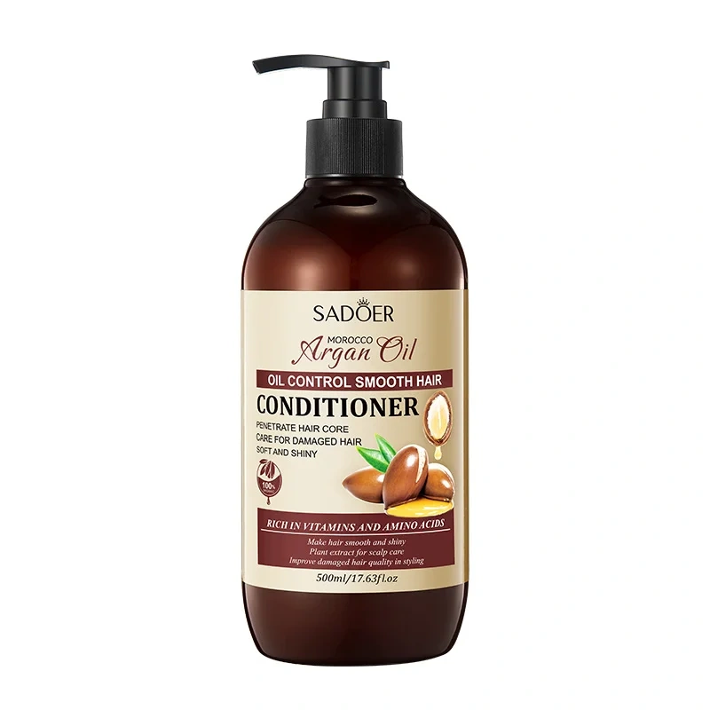 Hot Selling Argan Oil Fluffy Shampoo 500ml Anti-dandruff Improve Hair Growth Nourishing Shampoo for Dry Hair