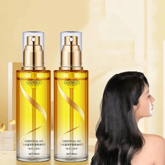 Wholesale Hair Perfume Smoothing Hair Care Essential Oil Spray for Improve Dryness Wash Free Hair Care Serum