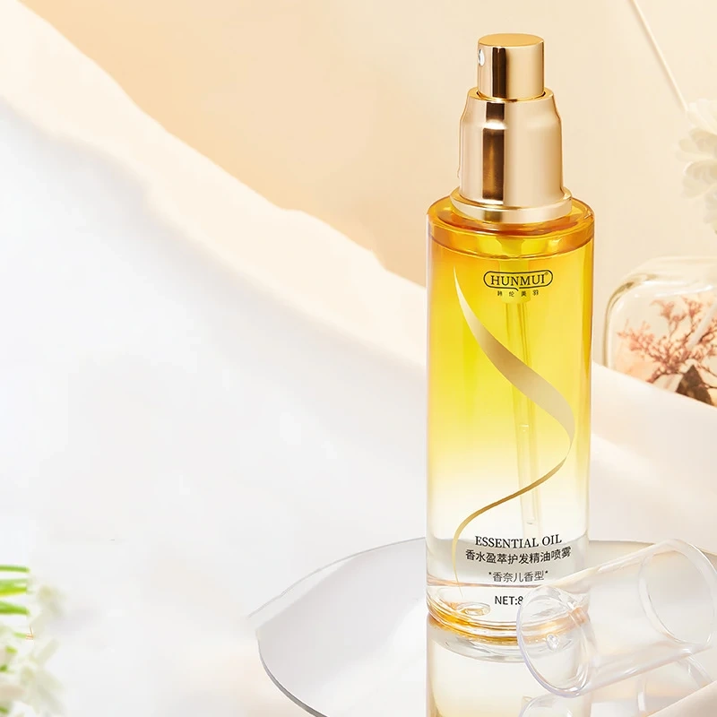 Wholesale Hair Perfume Smoothing Hair Care Essential Oil Spray for Improve Dryness Wash Free Hair Care Serum