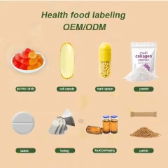 OEM Hot Sale Lion'Mane Ashwagandha Mushroom Gummies Premium Healthcare Supplements