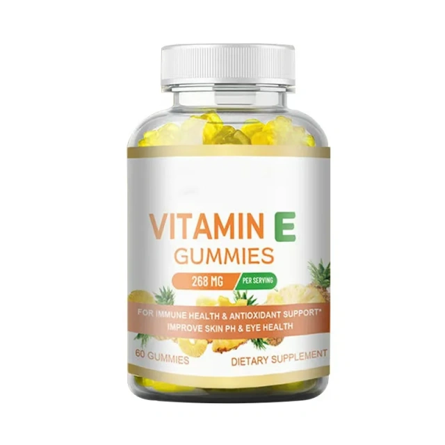 Healthcare Supplement Vitamin E Multivitamin Gummy Candy Vitamin B C D  Gummy Jelly Candy in Stock