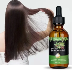Organic Cold-Pressed Castor Oil for Hair Growth and Skin Care
