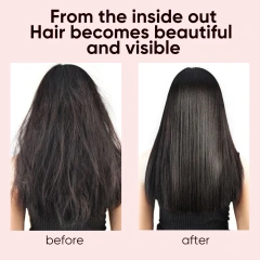 OEM Wholesale Hair Care Essential Oil Capsule With Morocco Jojoba Oil Vitamin Serum 40 Capsules 40ml Essential Oil Capsule