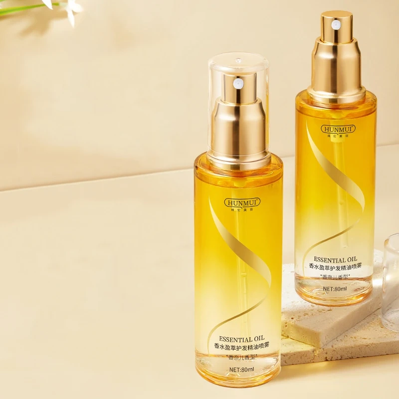 Wholesale Hair Perfume Smoothing Hair Care Essential Oil Spray for Improve Dryness Wash Free Hair Care Serum