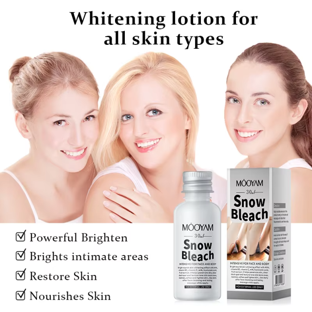 Best Selling Skin Powerful Effective Whitening Snow Bleach Cream Underarm Whitening of Private Parts Strongest Whitening Cream