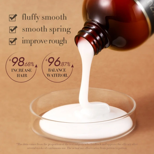 Hot Selling Argan Oil Fluffy Shampoo 500ml Anti-dandruff Improve Hair Growth Nourishing Shampoo for Dry Hair