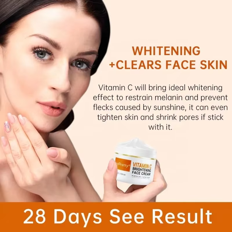 Vitamin C facial whitening cream VC acne papules freckle removal skincare 50ml