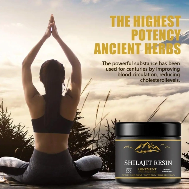 Hot Sale Shilajit 100% Natural Pure Himalayan Organic Shilajit Resin Potency Natural Organic Shilajit Resin Brain Supplement