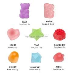 Custom Nepeta Tenuifolia Quercetin Sea Moss Gummies Turmeric Irish Seaweed Gummy Candy Dosage