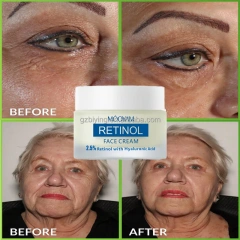 Private Label 2.5% Retinol Collagen Face Cream Retinol Facial Cream with Hyaluronic Acid Night Cream