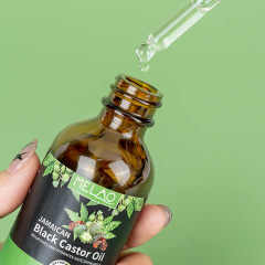 Organic Cold-Pressed Castor Oil for Hair Growth and Skin Care