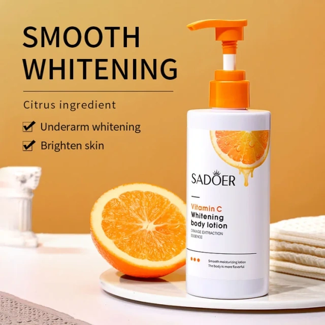 High Quality SADOE Body Cream Moisturizing Nourishing Lightening Cream Natural Skin Whitening Vitamin C  Body Cream