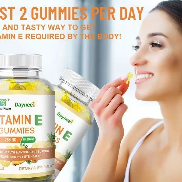 Healthcare Supplement Vitamin E Multivitamin Gummy Candy Vitamin B C D  Gummy Jelly Candy in Stock