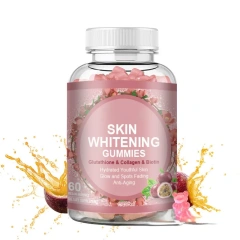 Cross Border Export Skin Whitening Gummies Revitalize the Skin and Bid Farewell to Dullness Source Factory Spot Goods 60capsules