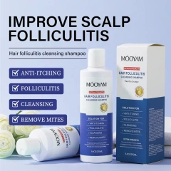 Private Label Folliculitis Shampoo Seborrheic Dermatitis Shampoo, Antifungal Scalp Psoriasis Folliculitis Treatment Shampoo