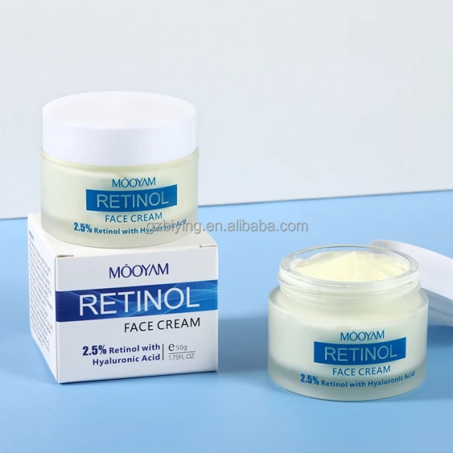 Private Label 2.5% Retinol Collagen Face Cream Retinol Facial Cream with Hyaluronic Acid Night Cream