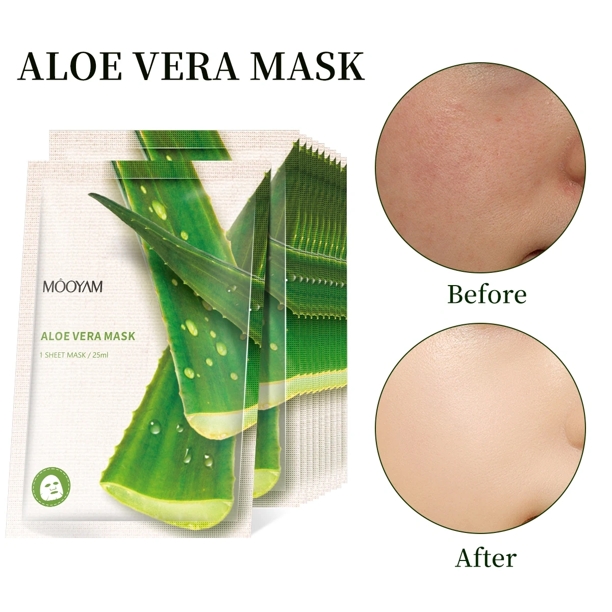 MOOYAM Customized OEM Hydrating and Moisturizing Fruit Mask Nourishing Brightening and Shrinking Pores Skin Care Facial Mask