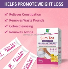 Fitness Detox Slim Tea Soft Drinking Instant Detox Slim Tea 28 Day Weight Less Tea With Private Label
