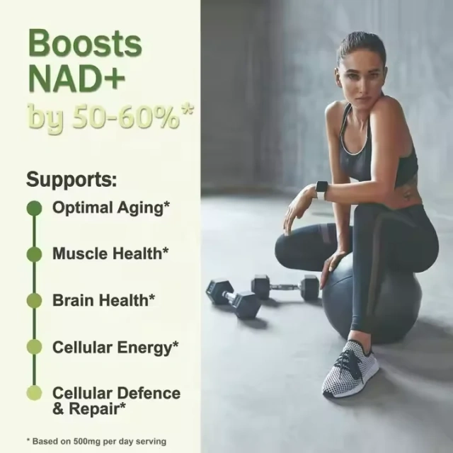 Buy LOW MOQ NAD+ Supplements With Resveratrol Capsules For Supports Cellular Health Naturally Boost NAD+ Level NMN Supplement