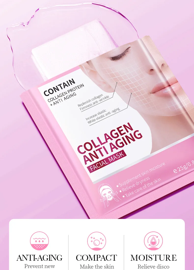 Beauty Product BIOAQUA Private Label Korean Skin Care Facial Mask Whitening and Moisturizing Hyaluronic Acid Sheet Mask