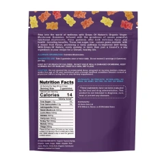 OEM Hot Sale Lion'Mane Ashwagandha Mushroom Gummies Premium Healthcare Supplements