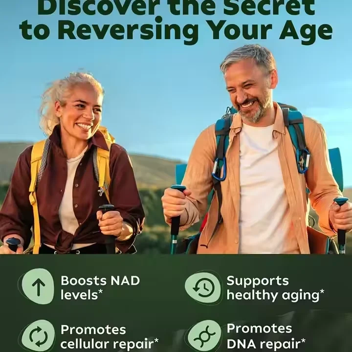 Buy LOW MOQ NAD+ Supplements With Resveratrol Capsules For Supports Cellular Health Naturally Boost NAD+ Level NMN Supplement