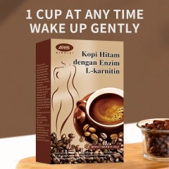 L-Carnitine Ketone Instant Coffee Powder Low Carbohydrate Fast Weight Loss Fat Burning Mellow Bitter Flavor Available Chocolate