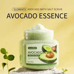 SADOER Fruit Scrub Cream Mango Avocado Vera Facial Scrub Exfoliating Body Scrub Moisturizing and Nourishing Exfoliator Skin Care