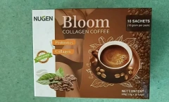 Instant Slimming Chocolate Flavor Coffee Cream Bitter Taste with Sugar Glutenin Collagen Bloom White Powder in Box Packaging
