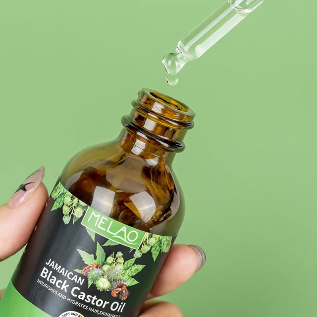 Organic Cold-Pressed Castor Oil for Hair Growth and Skin Care