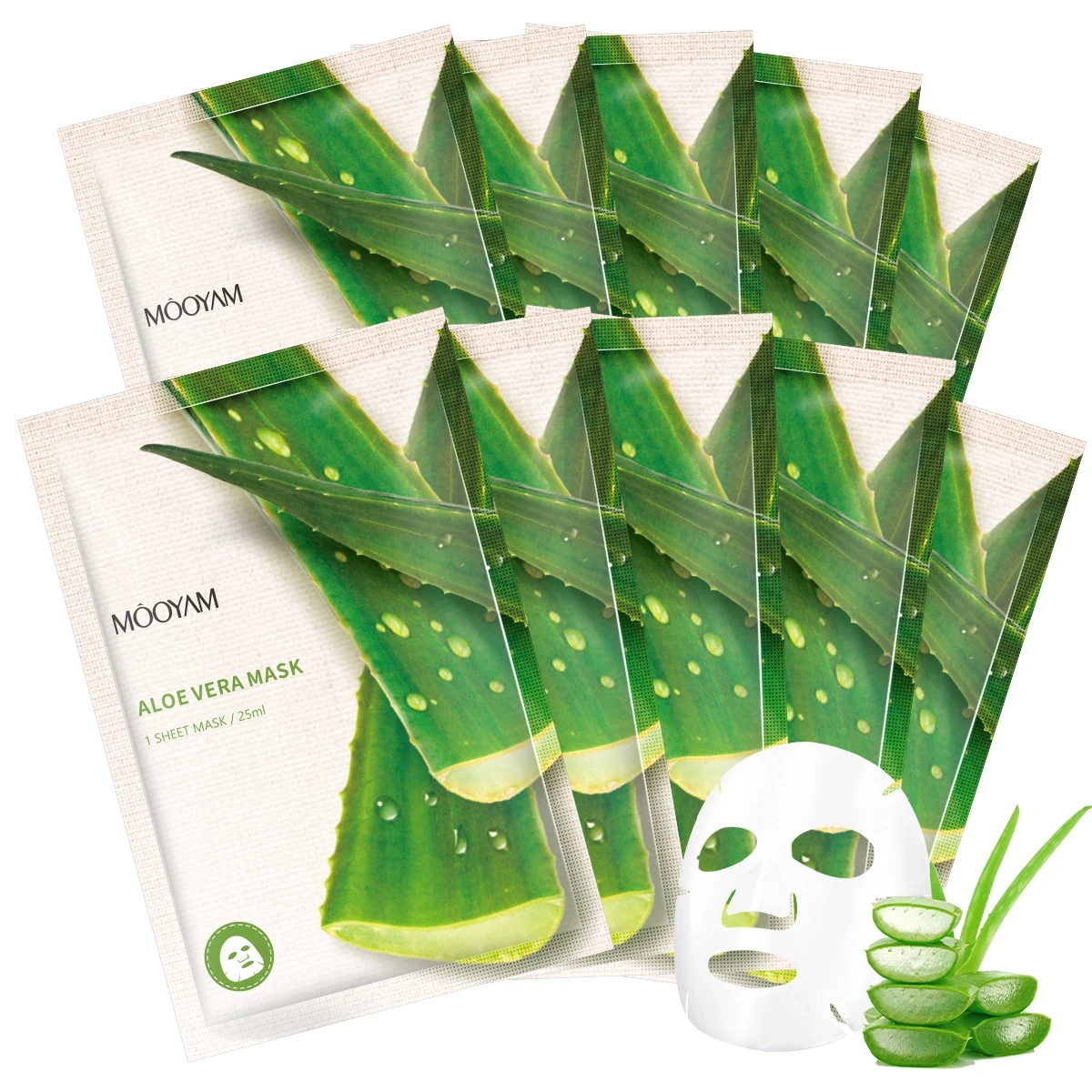 MOOYAM Customized OEM Hydrating and Moisturizing Fruit Mask Nourishing Brightening and Shrinking Pores Skin Care Facial Mask