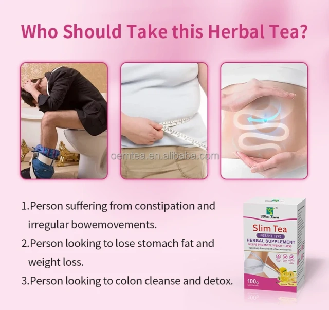 Fitness Detox Slim Tea Soft Drinking Instant Detox Slim Tea 28 Day Weight Less Tea With Private Label