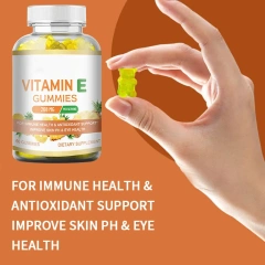 Healthcare Supplement Vitamin E Multivitamin Gummy Candy Vitamin B C D  Gummy Jelly Candy in Stock