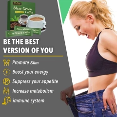 Winstown Slim Green Coffee Natural Herbs Products Private Label Diet Healthy Herbal Weight Loss Instant Ganoderma Coffee
