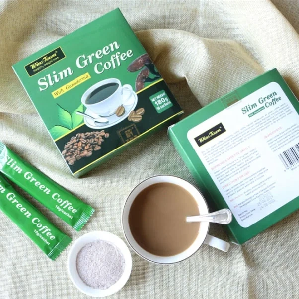 Winstown Slim Green Coffee Natural Herbs Products Private Label Diet Healthy Herbal Weight Loss Instant Ganoderma Coffee