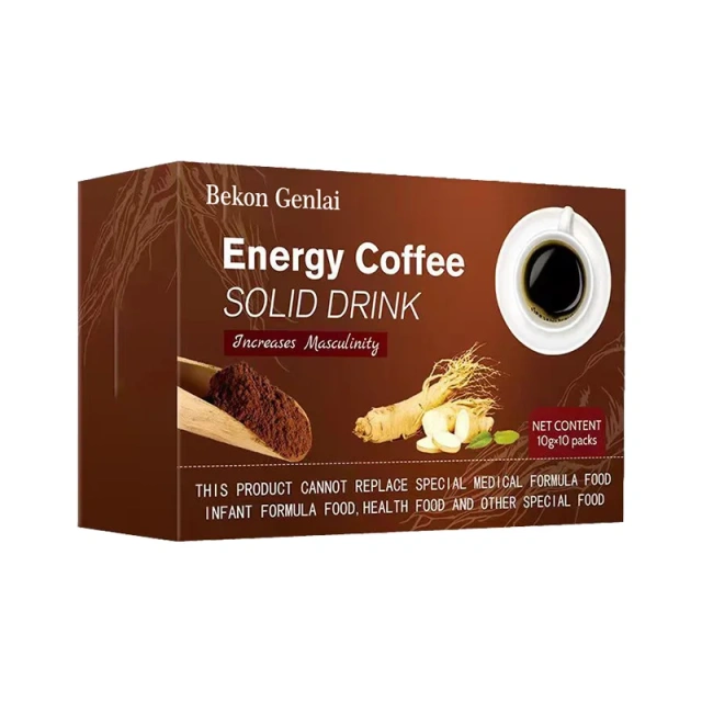 Men's Instant Coffee TK Ignites Men's Energy with Its Rich Taste, Chocolate-flavored Ginseng Maca Coffee