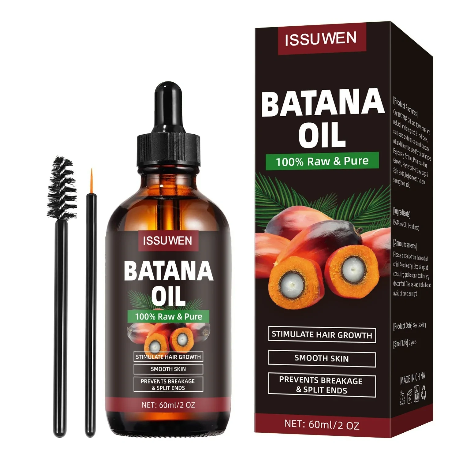 High Quality Organic Hair Care Oil Fast Growing Essential Oil With Light Fragrance for Curly and Dry Hair