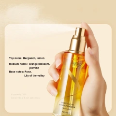 Wholesale Hair Perfume Smoothing Hair Care Essential Oil Spray for Improve Dryness Wash Free Hair Care Serum