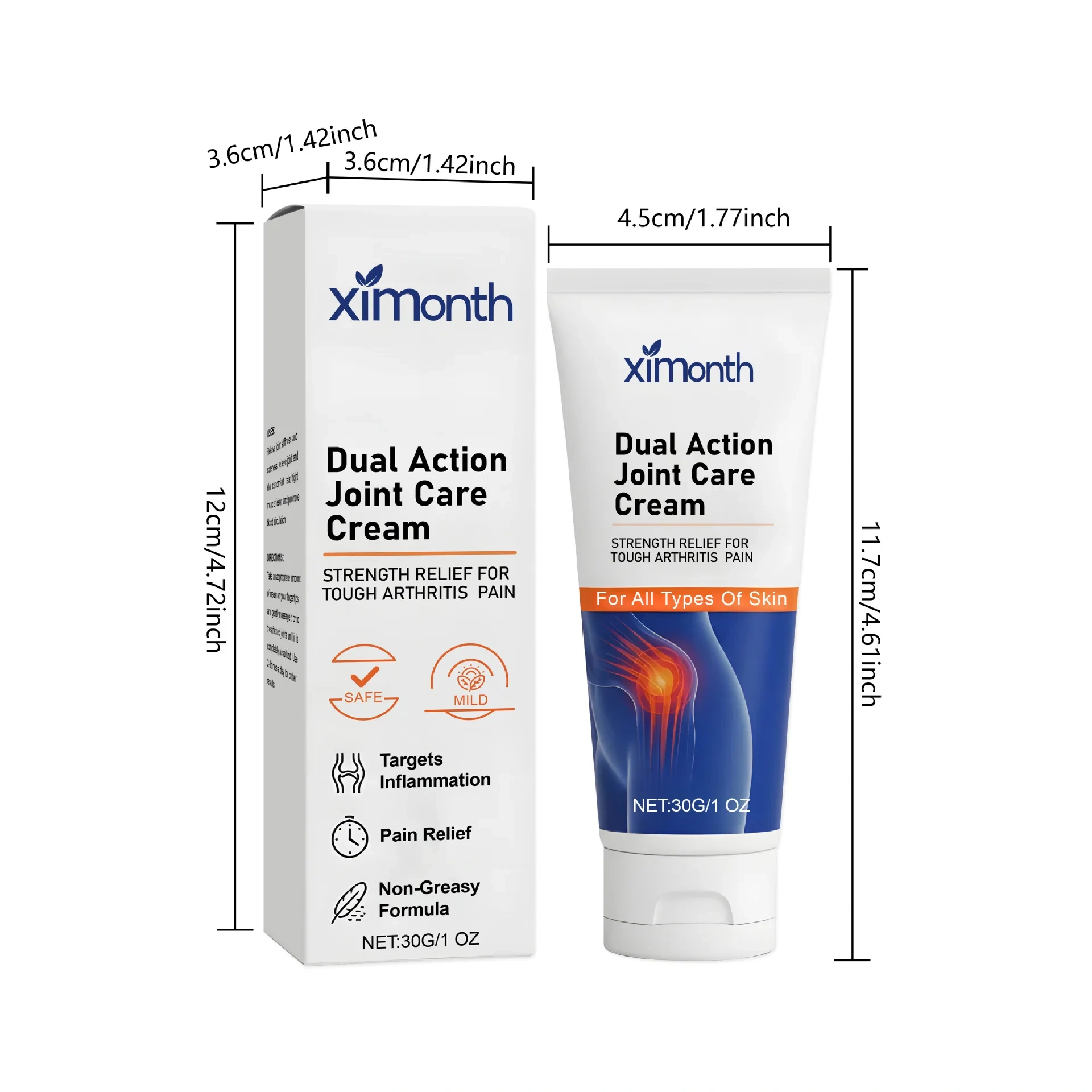 High Quality 30g Portable Joint Care Cream Joint Relief Cream Exercise Care Nourishing Cream