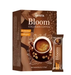 L-Carnitine Instant Coffee Black Chocolate & Sugar Flavored Powder Form with Slimming Feature Foreign Trade Box Packaging Bag