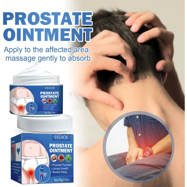 Mild Ingredients for Men to Relieve Prostate Discomfort, Protect Yang and Warm Kidney Health Cream, Men's Prostate Health Cream
