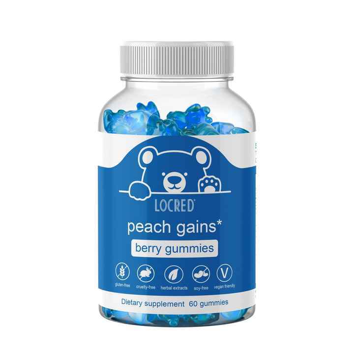 Best Selling OEM Berry Gummies Vitamin Supplement and Peach Gains Berry Gummy