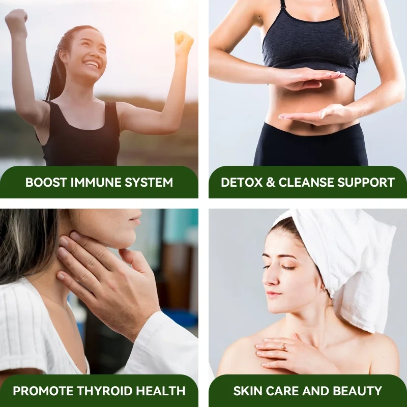 Greenpie Sea Moss Gummies Higher Nutritional Value Healthcare Supplement for Energy Support
